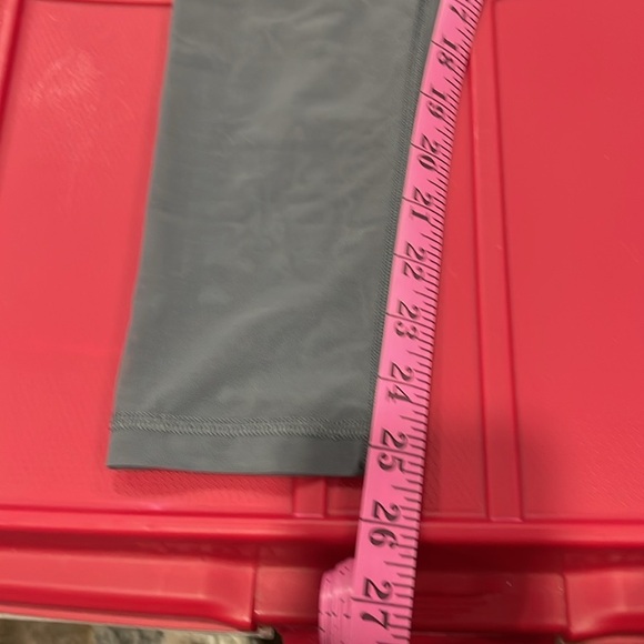 Victoria Sport Gray Legging size 4 , these are soft mess at bottom 24”X 25” - Picture 2 of 9
